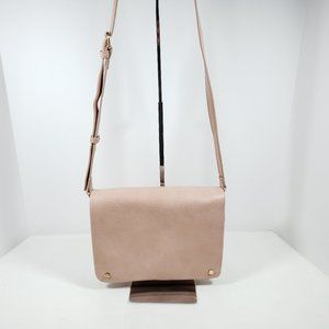 Street Level Crossbody Purse - Light Pink